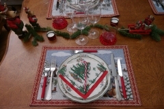 Noël et tradition - Assiette